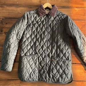 Olive Barbour Shaped Liddesdale Jacket